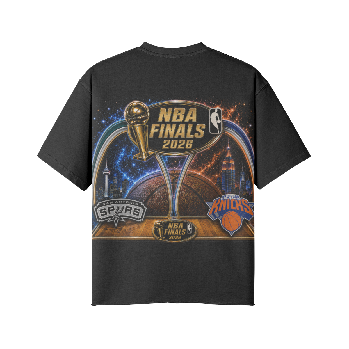4DG EXCLUSIVE KNICKS VS SPURS TEE