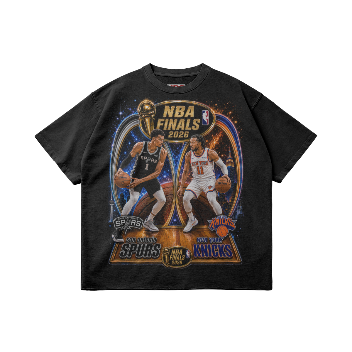 4DG EXCLUSIVE KNICKS VS SPURS TEE