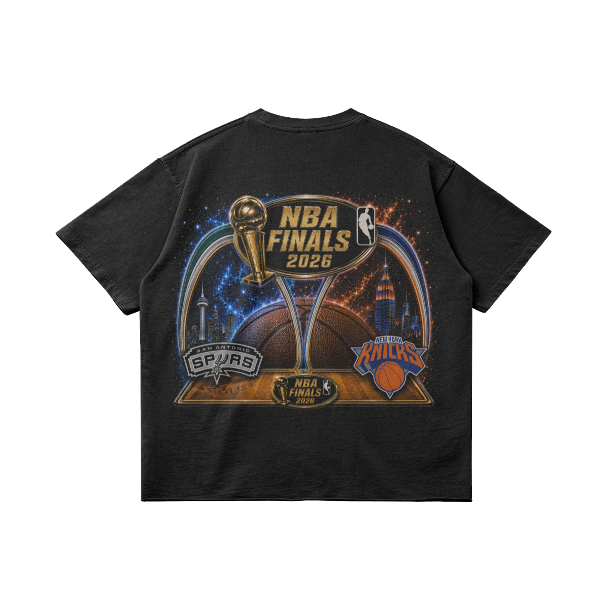 4DG EXCLUSIVE KNICKS VS SPURS TEE
